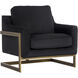 Kalmin Abbington Black Lounge Chair
